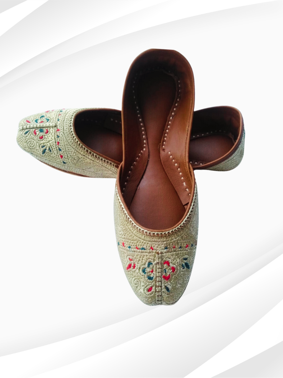 WA-306-Premium Leather Tilla Khussa